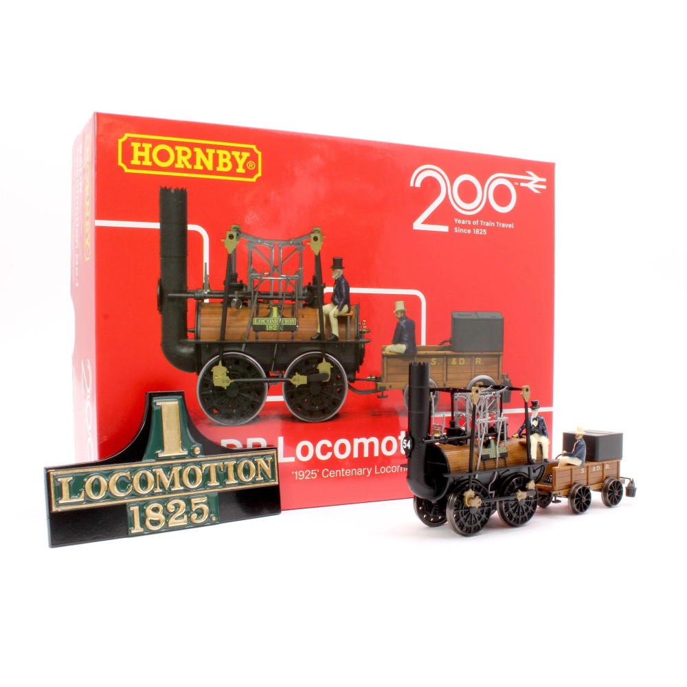 Hornby R30388 S&DR 200th Anniversary 0-4-0 Locomotion No.1 - Era 1 OO Scale