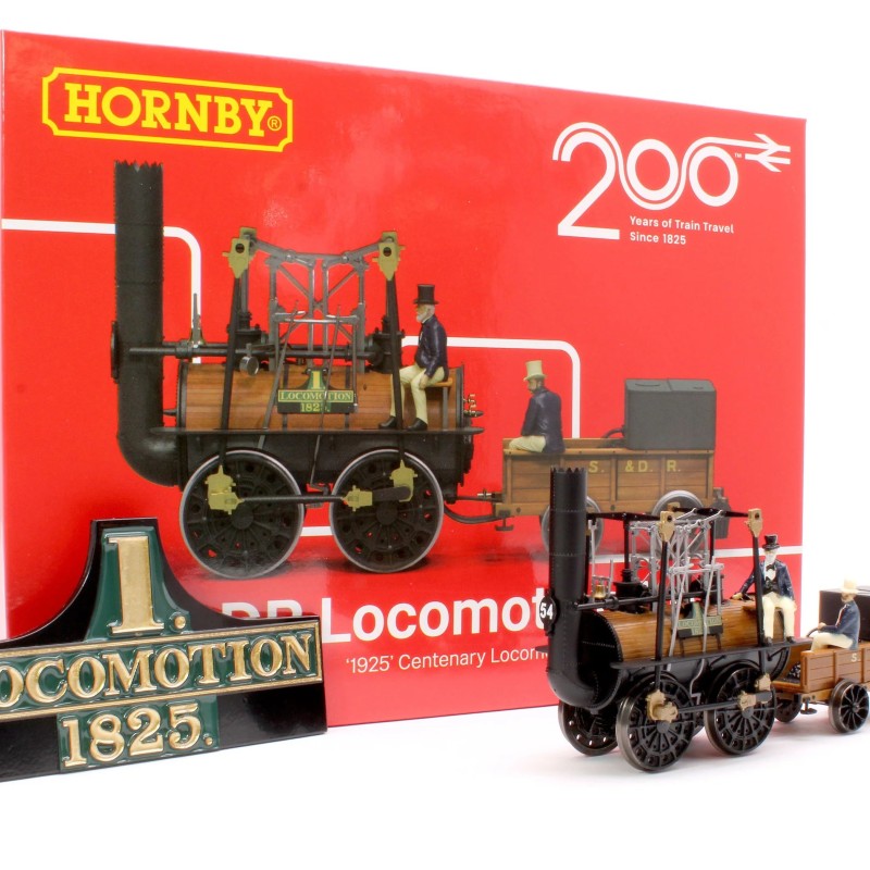 Hornby R30388 S&DR 200th Anniversary 0-4-0 Locomotion No.1 - Era 1 OO Scale