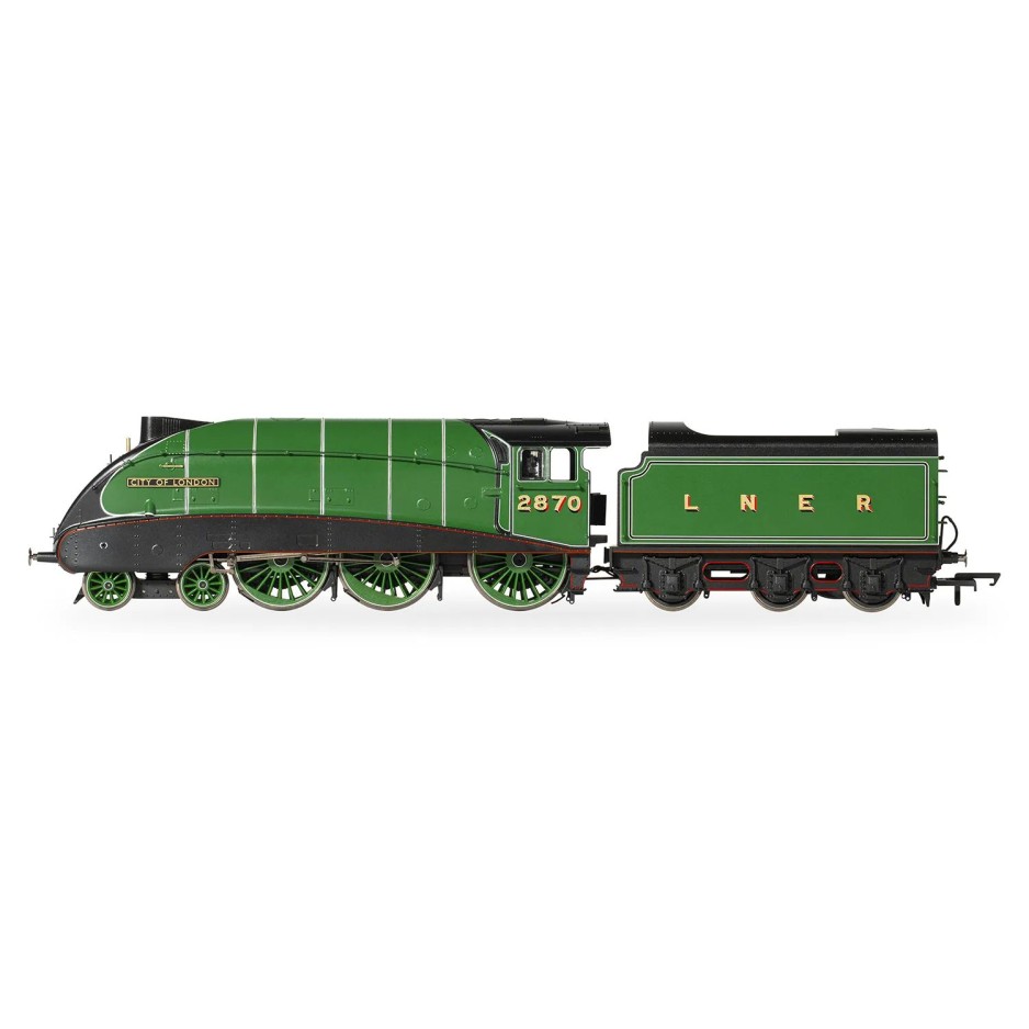 Hornby R30406 LNER Streamlined B17 2870 Steam Loco City Of London - Era 3