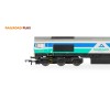 Hornby R30428 Railroad Plus Class 66 Aggregates Industries - 66711 Sence Diesel Locomotive - Era 11