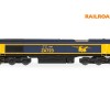 Hornby R30429 Railroad Plus Class 66 GBRf - Chinook 66723 Diesel Locomotive - Era 11
