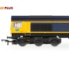 Hornby R30429 Railroad Plus Class 66 GBRf - Chinook 66723 Diesel Locomotive - Era 11