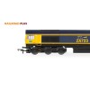 Hornby R30429 Railroad Plus Class 66 GBRf - Chinook 66723 Diesel Locomotive - Era 11