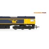 Hornby R30429 Railroad Plus Class 66 GBRf - Chinook 66723 Diesel Locomotive - Era 11