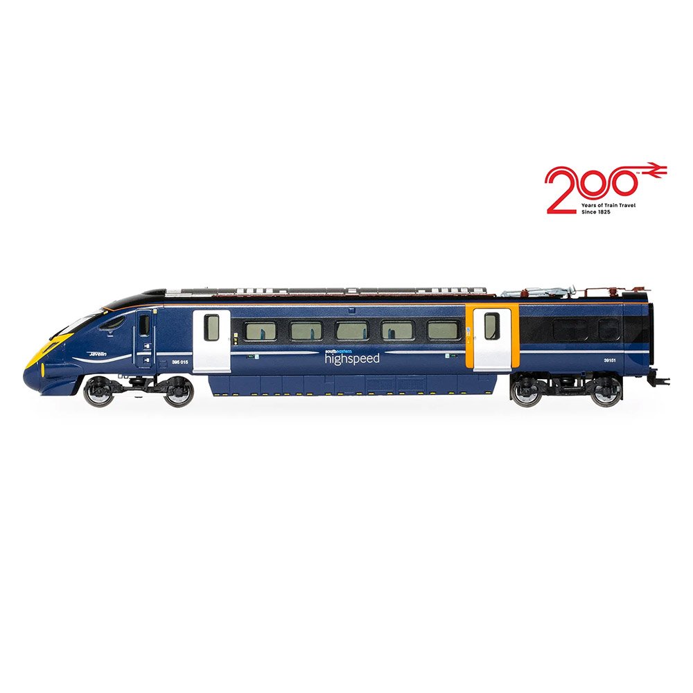 Hornby R30442 Southeastern - Class 395 - 395015 - 4 Car Train Pack (Railway 200) Limited Edition OO Scale - Era 11