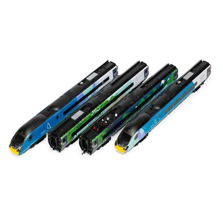 Hornby R30444 Avanti West Coast - Class 390 - 390121 - 4 Car Train Pack COP26 Livery - Era 11