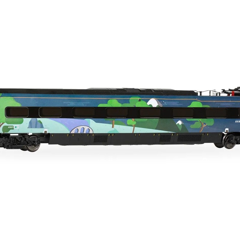 Hornby R30444 Avanti West Coast - Class 390 - 390121 - 4 Car Train Pack COP26 Livery - Era 11