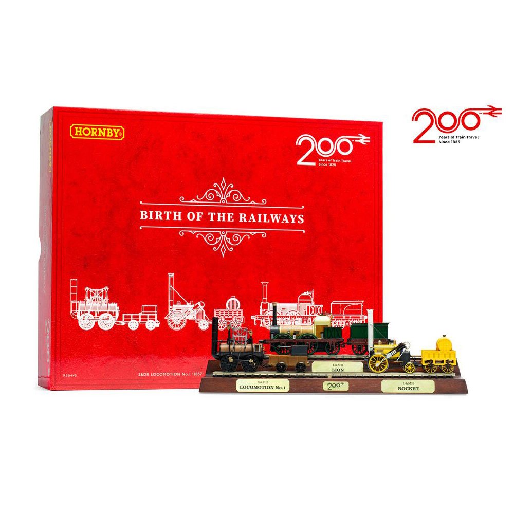 Hornby R30445 Birth of the Railways - Train Pack (Railway 200) Limited Edition OO Scale
