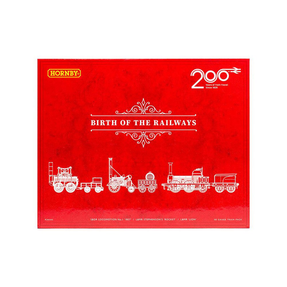 Hornby R30445 Birth of the Railways - Train Pack (Railway 200) Limited Edition OO Scale