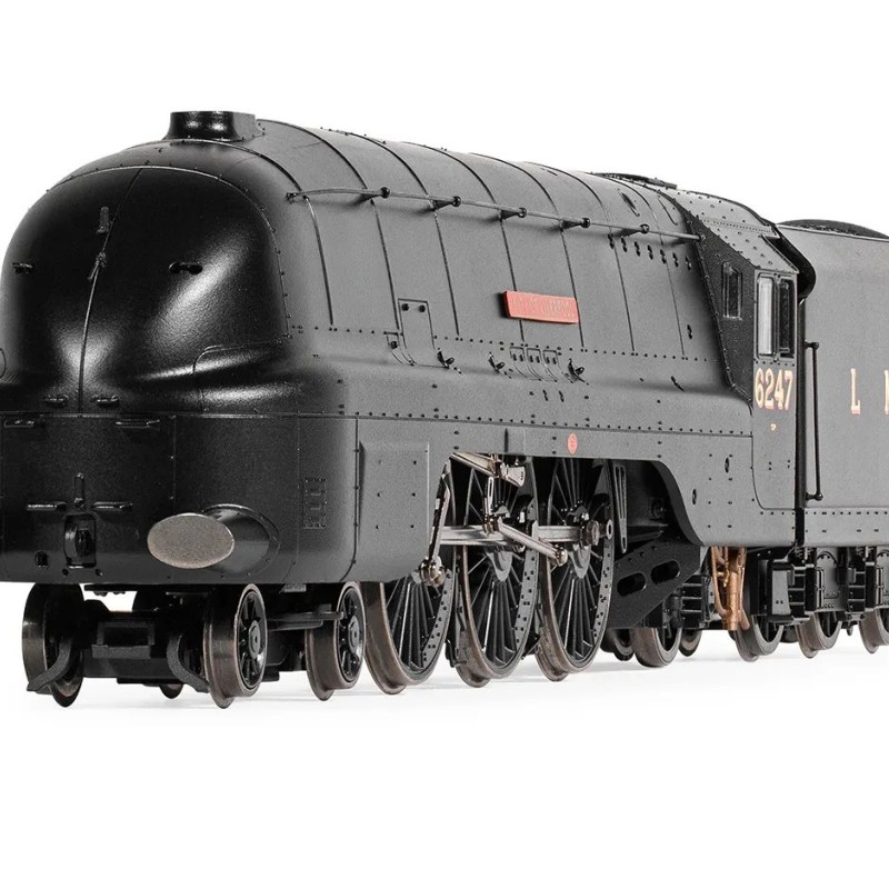 Hornby R30453 LMS - Streamlined Coronation Class 6247 Steam Loco Sir City of Liverpool - VE Day 80th Anniversary - Era 3