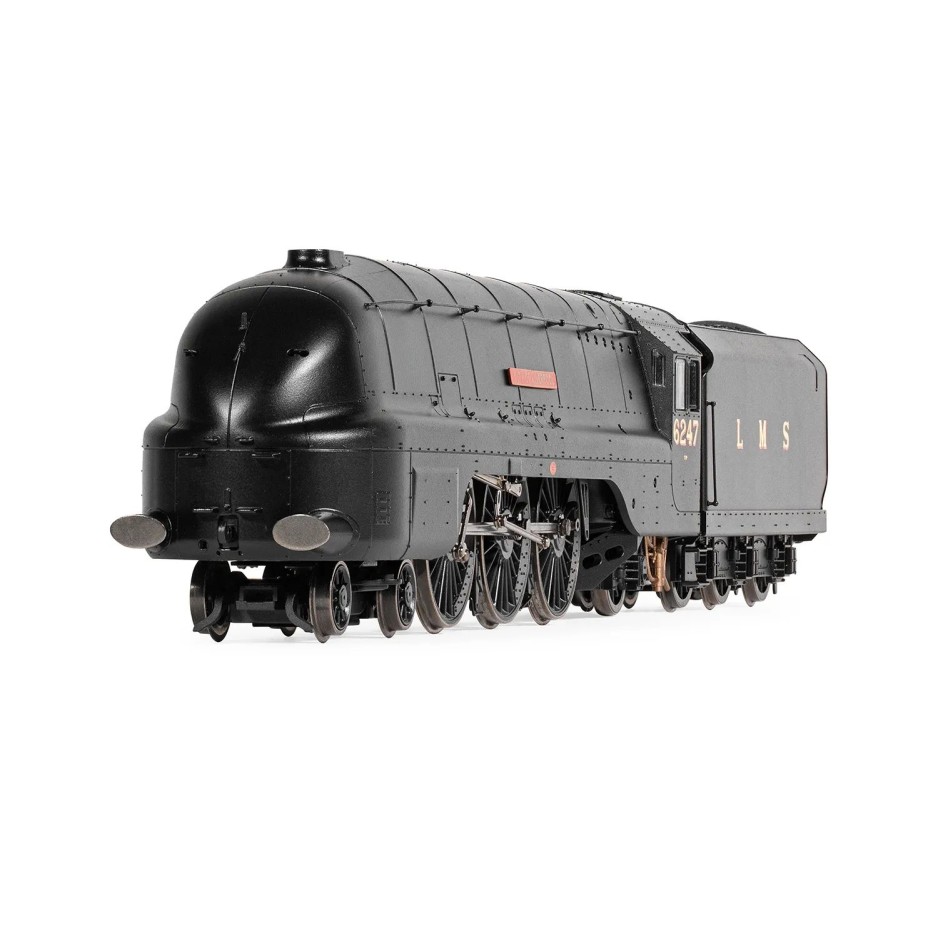 Hornby R30453 LMS - Streamlined Coronation Class 6247 Steam Loco Sir City of Liverpool - VE Day 80th Anniversary - Era 3