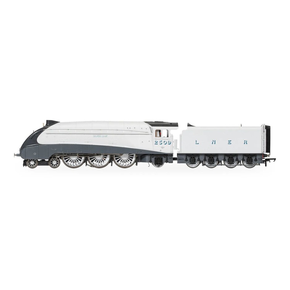 Hornby R30456 Dublo LNER Class A4 4-6-2 2509 Steam Loco Silver Link - Silver Jubilee Collection - Era 4