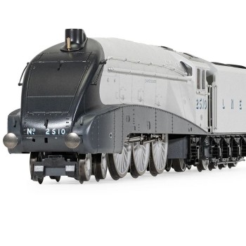 Hornby R30457 Dublo LNER Class A4 4-6-2 2510 Steam Loco Quicksilver - Silver Jubilee Collection - Era 4