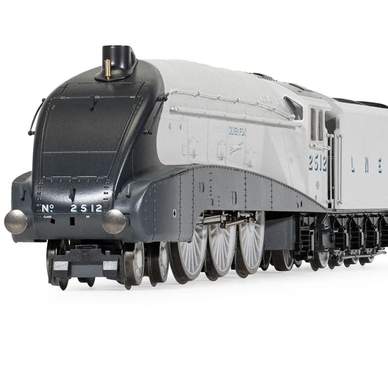Hornby R30459 Dublo LNER Class A4 4-6-2 2511 Steam Loco Silver Fox - Silver Jubilee Collection - Era 4