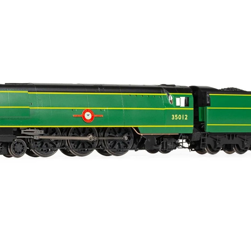 Hornby R3860 BR Merchant Navy Class 4-6-2 35012 United States Lines Steam Locomotive - Era 4