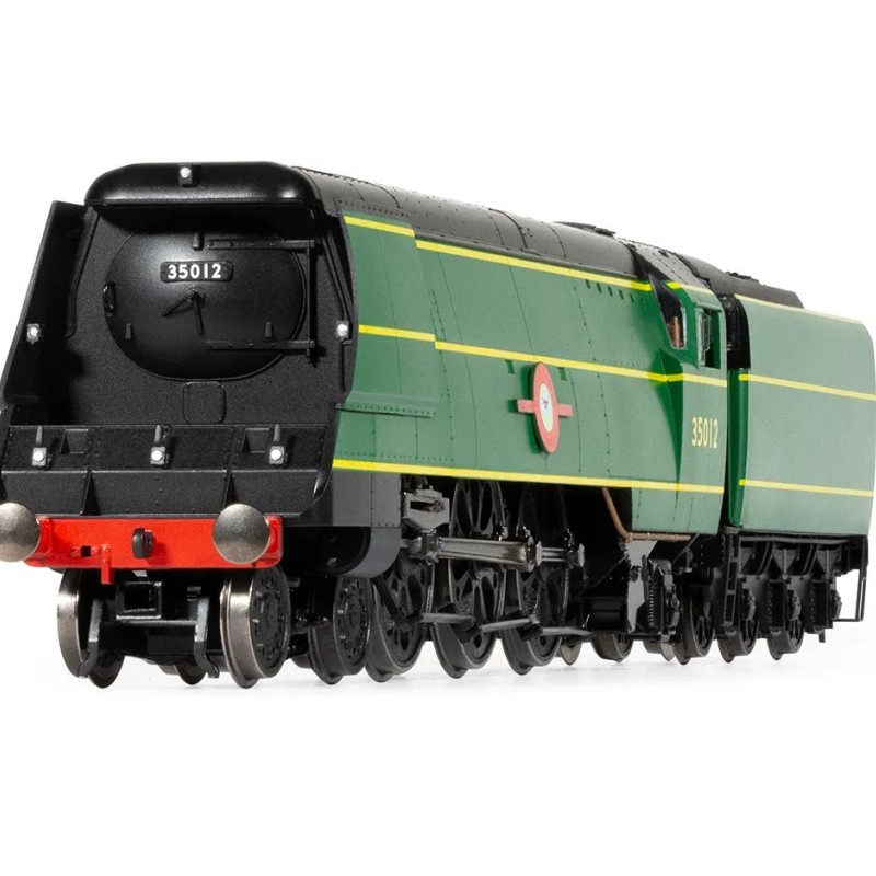 Hornby R3860 BR Merchant Navy Class 4-6-2 35012 United States Lines Steam Locomotive - Era 4
