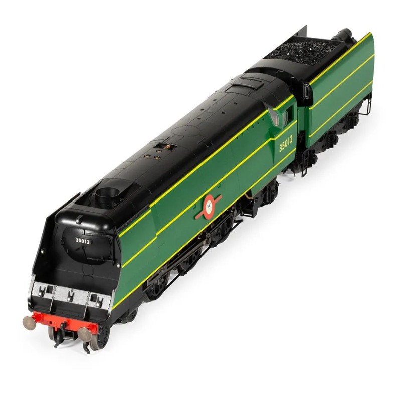 Hornby R3860 BR Merchant Navy Class 4-6-2 35012 United States Lines Steam Locomotive - Era 4