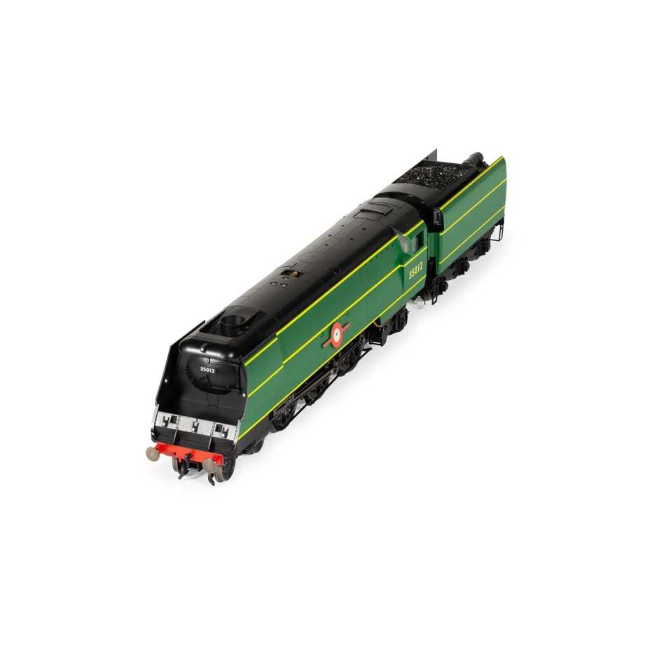 Hornby R3860 BR Merchant Navy Class 4-6-2 35012 United States Lines Steam Locomotive - Era 4