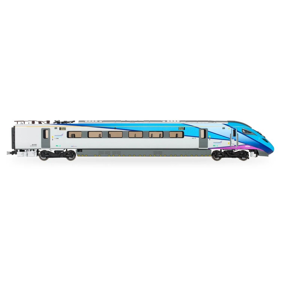 Hornby R3908 TransPennine Express Hitachi Class 802/2 Nova 1 Passenger Train Set - Era 11 OO Scale