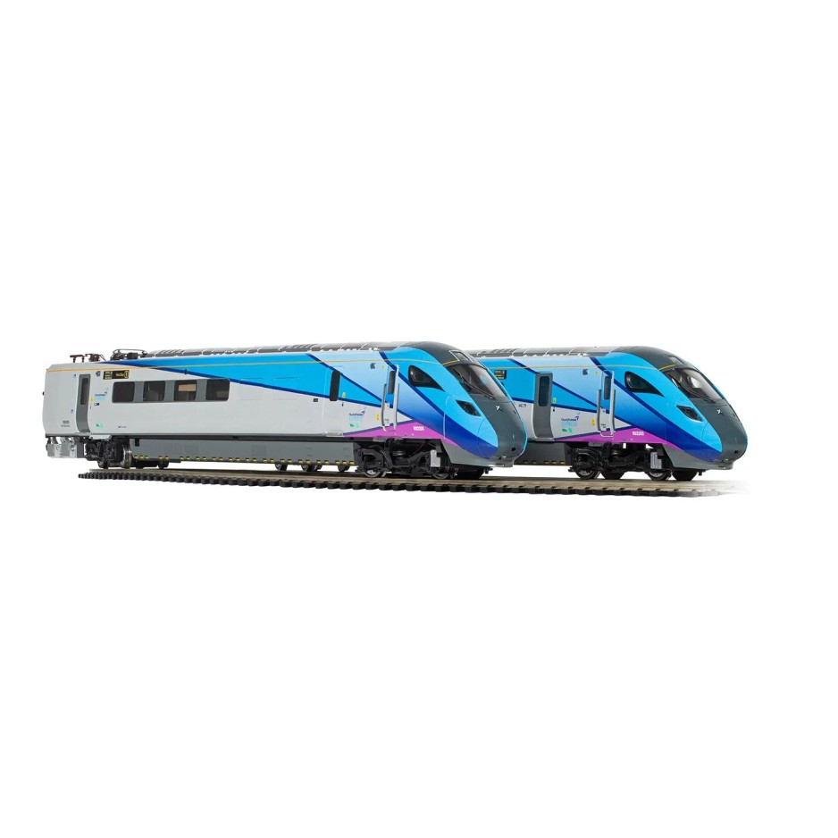 Hornby R3908 TransPennine Express Hitachi Class 802/2 Nova 1 Passenger Train Set - Era 11 OO Scale