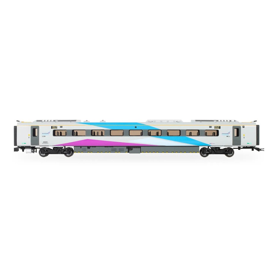Hornby R3908 TransPennine Express Hitachi Class 802/2 Nova 1 Passenger Train Set - Era 11 OO Scale