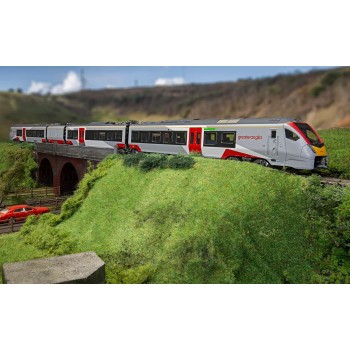 Hornby R3963 Greater Anglia Class 755/3 FLIRT 3 Car Passenger Train Set - Era 11 OO Scale