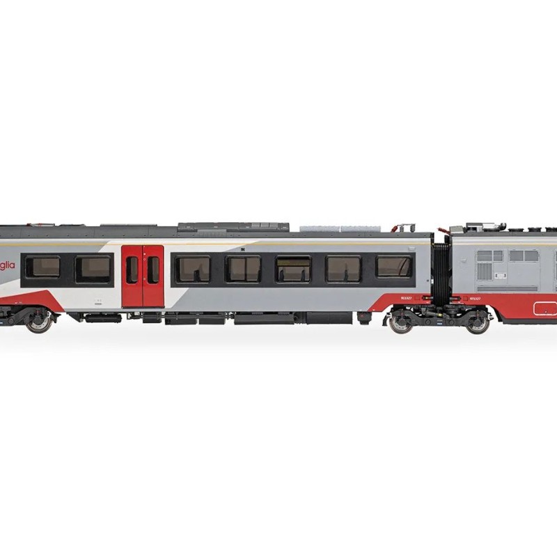 Hornby R3963 Greater Anglia Class 755/3 FLIRT 3 Car Passenger Train Set - Era 11 OO Scale