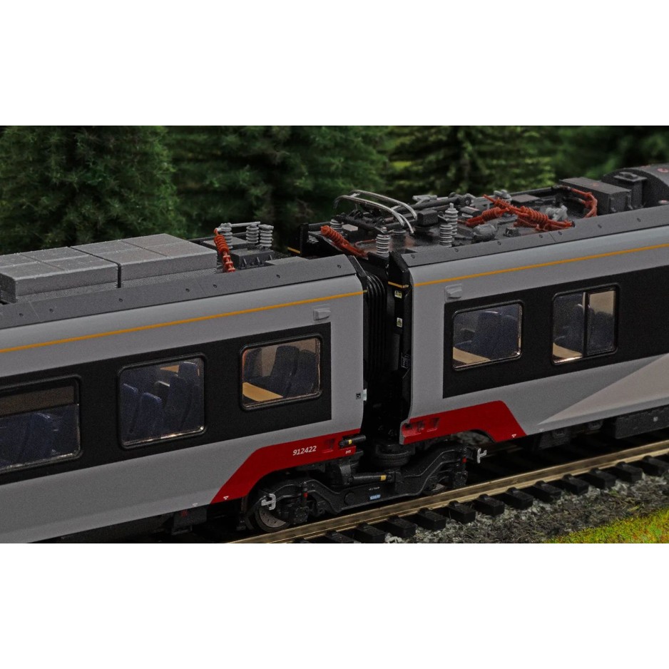 Hornby R3964 Greater Anglia Class 755/4 FLIRT 4 Car Passenger Train Set - Era 11 OO Scale