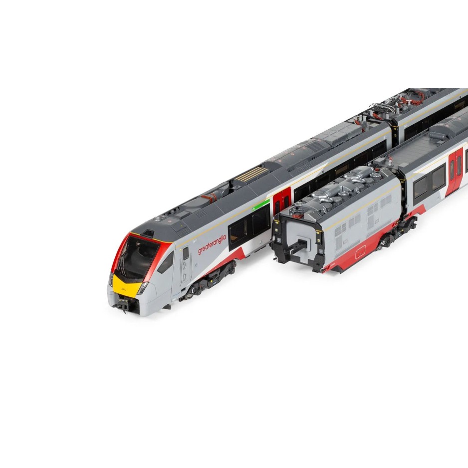 Hornby R3964 Greater Anglia Class 755/4 FLIRT 4 Car Passenger Train Set - Era 11 OO Scale