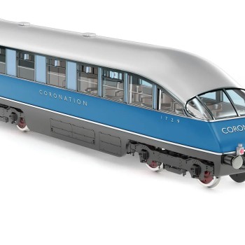 Hornby R40227 LNER Coronation Coronation Observation Car Coach 1719 - Era 3 OO Scale