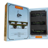Hornby R60014 L&MR Flat Bed Wagons Three Wagon Pack Stephenson's Rocket - Era 1 OO Scale