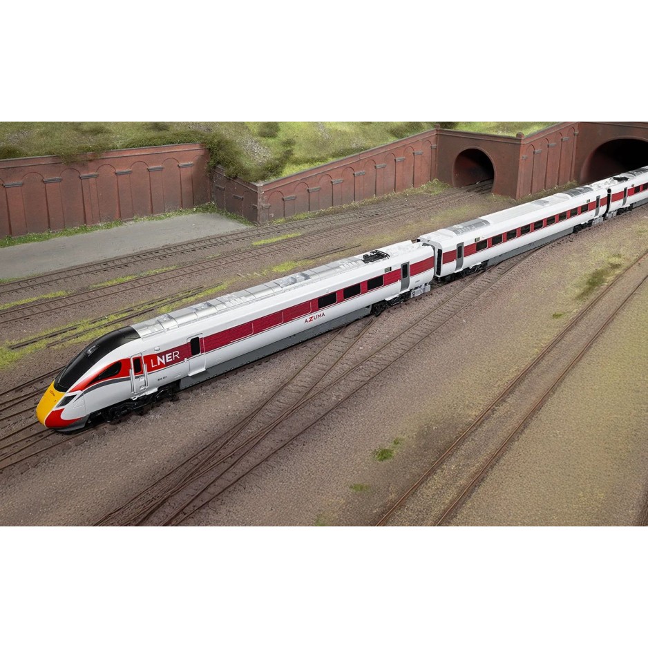 HORNBY R1288M LNER Azuma Class 800 No.800201 High Speed Train Set OO GAUGE DCC READY