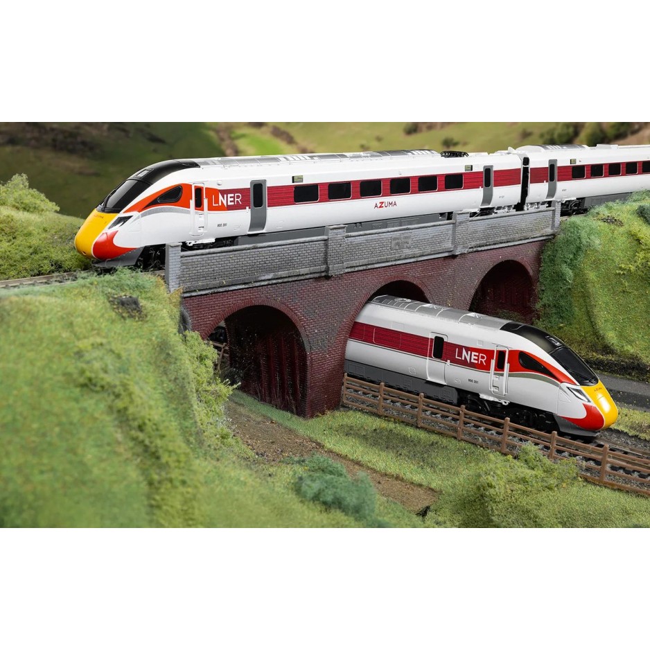 HORNBY R1288M LNER Azuma Class 800 No.800201 High Speed Train Set OO GAUGE DCC READY