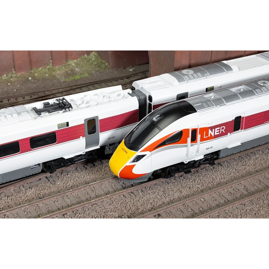 HORNBY R1288M LNER Azuma Class 800 No.800201 High Speed Train Set OO GAUGE DCC READY