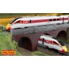 HORNBY R30449 RailRoad LNER Azuma Class 800 No.800201 High Speed Train Pack OO GAUGE 