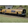 HORNBY R60322 Drax - Biomass - Wagon - Gold Livery Drax 50th Anniversary - Era 11