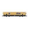 HORNBY R60322 Drax - Biomass - Wagon - Gold Livery Drax 50th Anniversary - Era 11