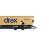 HORNBY R60322 Drax - Biomass - Wagon - Gold Livery Drax 50th Anniversary - Era 11