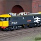 Hornby R30030 BR Class 87 Bo-Bo 87006 City of Glasgow Electric Locomotive - Era 8
