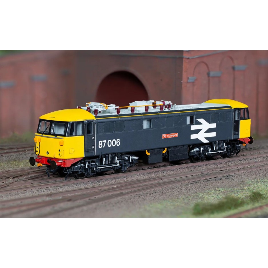 Hornby R30030 BR Class 87 Bo-Bo 87006 City of Glasgow Electric Locomotive - Era 8