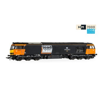 Hornby R30354TXS Loadhaul Class 60 Gypsum Queen II Co-Co 60008 Diesel Locomotive Digital sound fitted