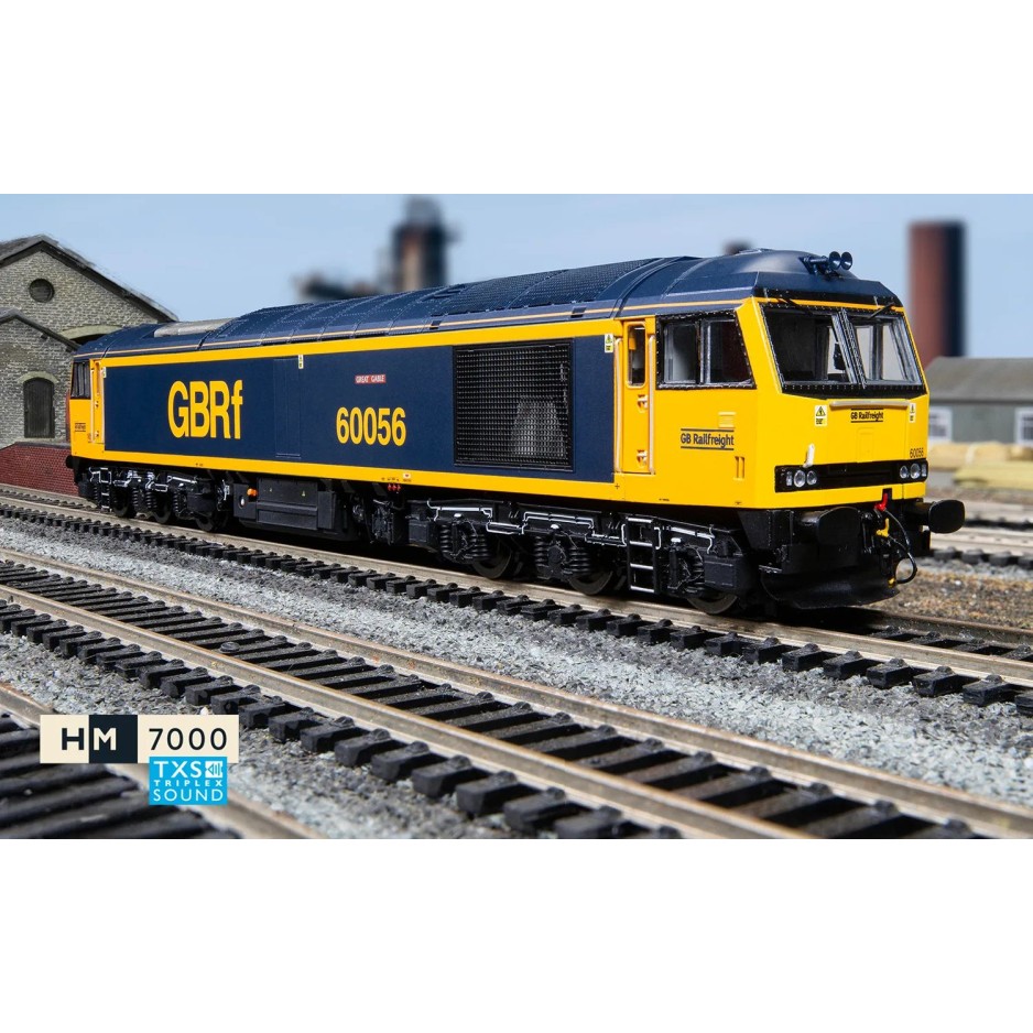 Hornby R30355TXS GBRf Class 60 Great Gable Co-Co 60056 Diesel Locomotive Digital sound fitted