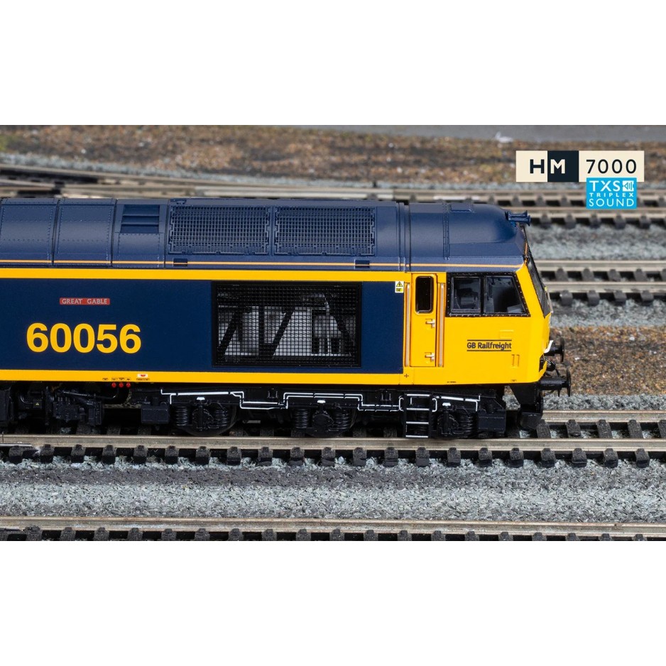 Hornby R30355TXS GBRf Class 60 Great Gable Co-Co 60056 Diesel Locomotive Digital sound fitted