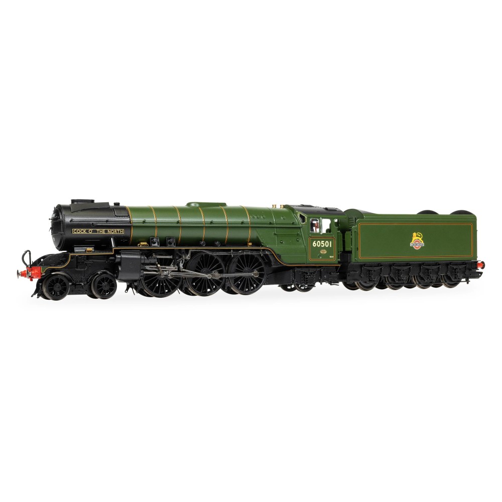 Hornby R30395SS BR Thompson A2-2 - 60501 Cock O the North Steam Loco DCC (With Steam Generator) OO Scale