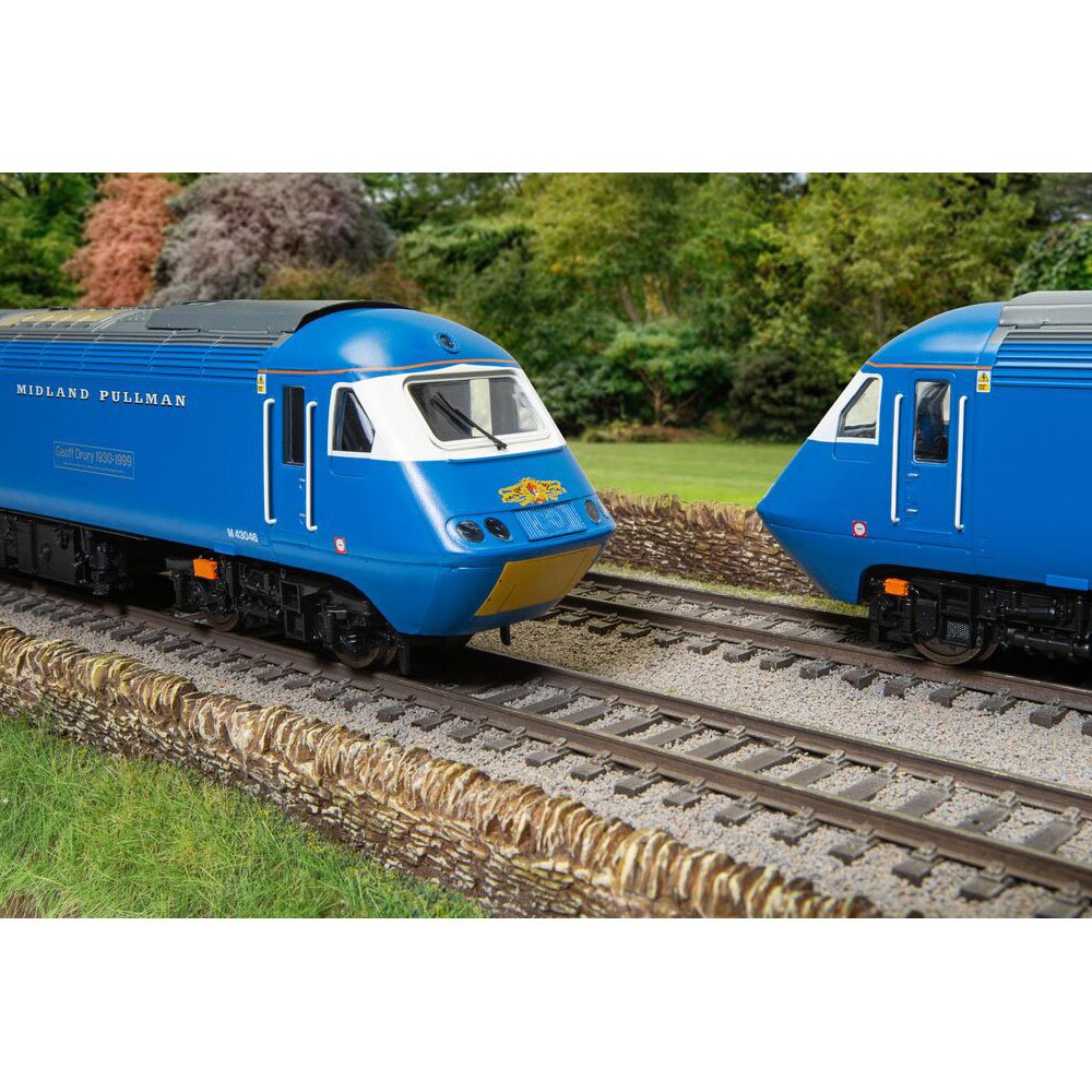 Hornby R30421 Midland Pullman Class 43 HST Diesel Power Cars - Yellow Warning Panel OO Scale