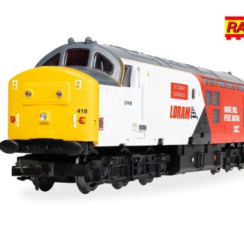 Hornby R30436 Railroad Loram Class 37 An Comunn Gaidhealach 37418 Diesel Locomotive - Era 11