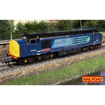Hornby R30437 Railroad DRS Class 37 Carl Haviland 37419 Diesel Locomotive - Era 11