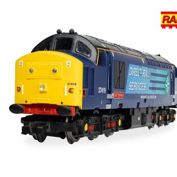 Hornby R30437 Railroad DRS Class 37 Carl Haviland 37419 Diesel Locomotive - Era 11