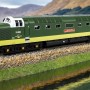 Hornby R30438 Railroad BR Class 55 Deltic 55002 The Kings own Yorkshire Light Infantry Diesel Locomotive - Era 6