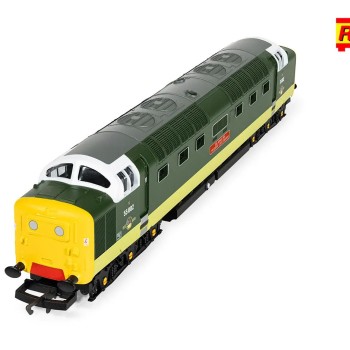Hornby R30438 Railroad BR Class 55 Deltic 55002 The Kings own Yorkshire Light Infantry Diesel Locomotive - Era 6